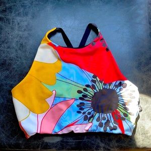 Onzie multi color sports bra no padding